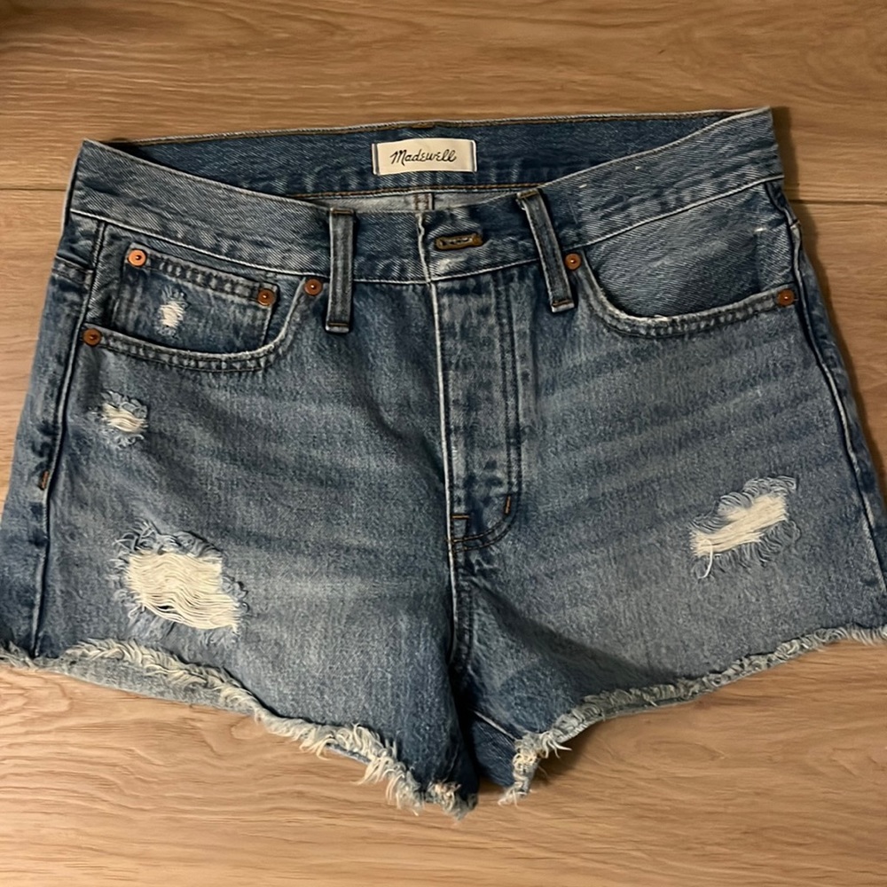 Madewell relaxed denim short